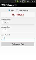 Smart EMI Calculator اسکرین شاٹ 3