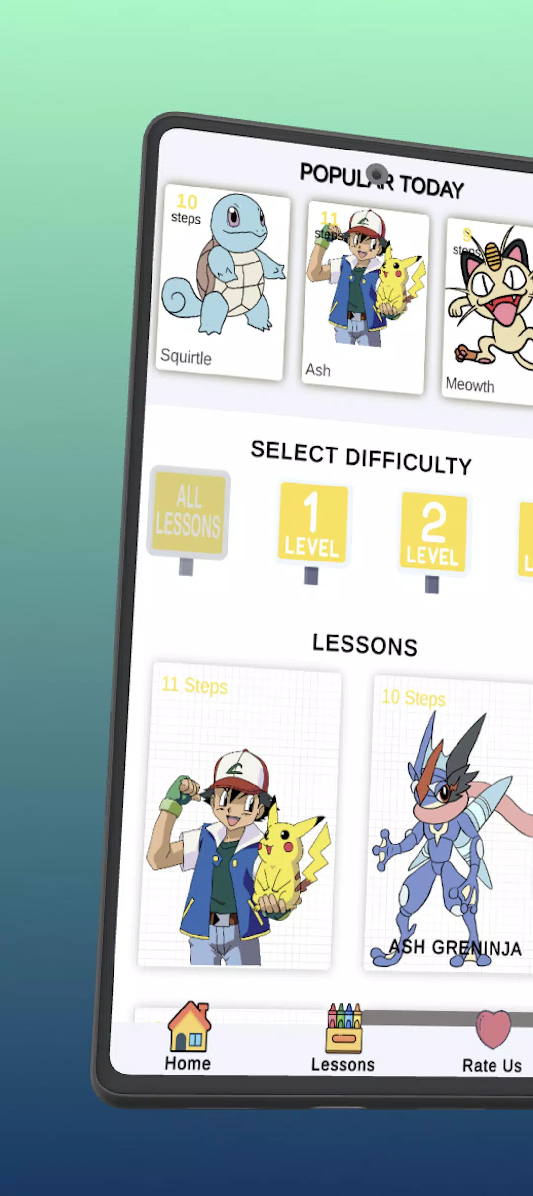 Download do APK de Como desenhar pokemon passo a passo para Android