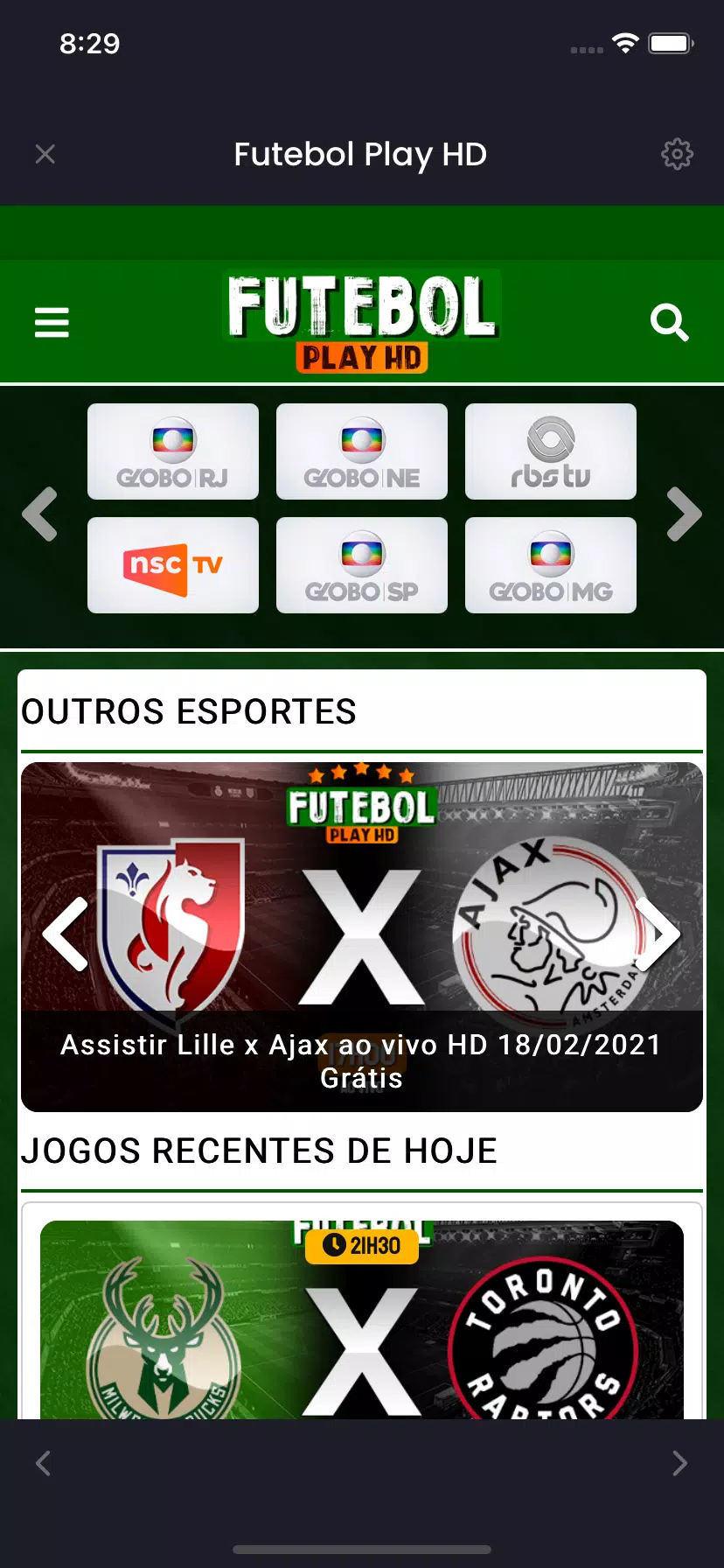 Multicanais Futebol Ao Vivo APK pour Android Télécharger