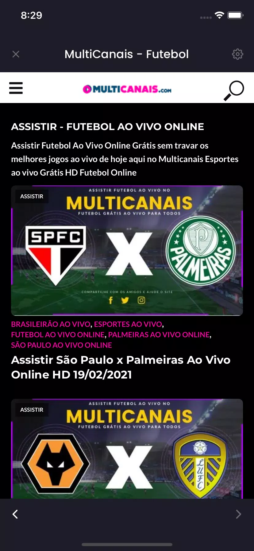 Baixar Multicanais Futebol Ao Vivo para PC - LDPlayer