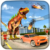 Dinosaur Rampage City Simulator icon