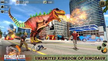 Dinosaur Rampage City Simulator capture d'écran 1