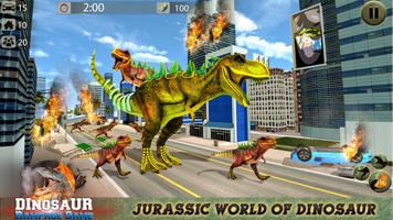 Dinosaur Rampage City Simulator capture d'écran 2