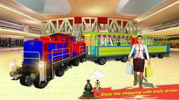 Shopping Mall Rush Train Simulator syot layar 2