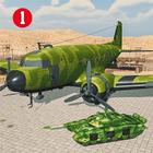 US Army Robot Transport- Army Tank Truck Transport icon