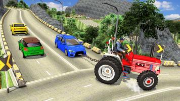 Offroad Towing Chained Tractor Bus screenshot 1