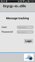 byg-e Message Tracking ポスター