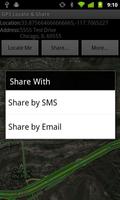 GPS Locate & Share ภาพหน้าจอ 1