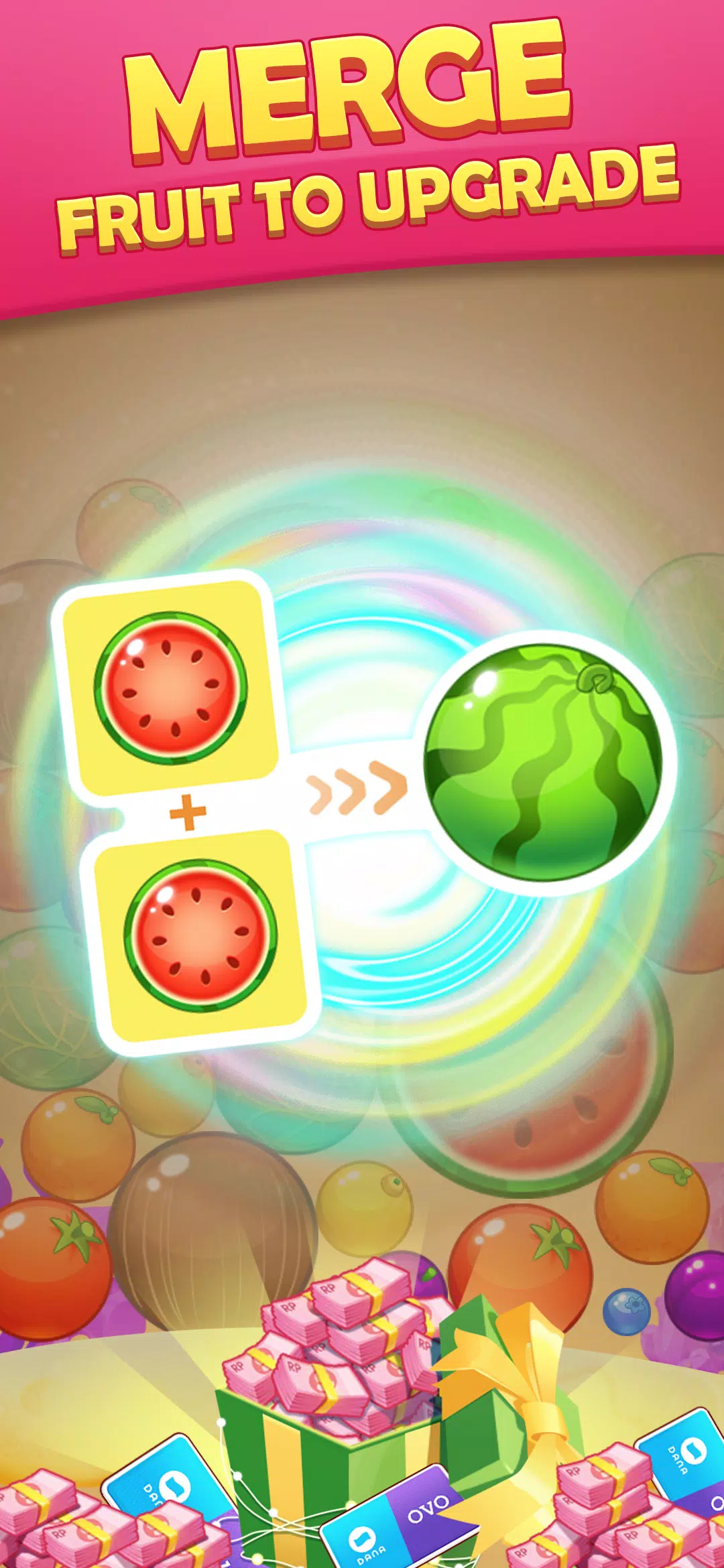 App Crazy Fruits 2048 Android game 2023 