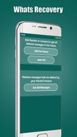 WA-Recovery: Deleted Whats Messages capture d'écran 3