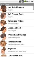 Updo Styles poster