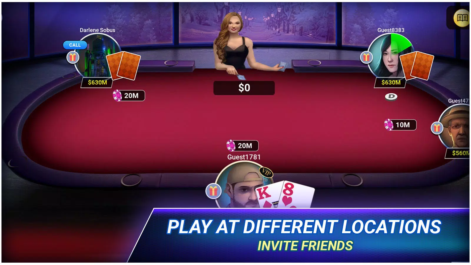 Онлайн покер на андроиде казино фараон рулетка играть бесплатно