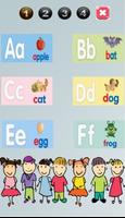 Learn English Phonics A-Z poster