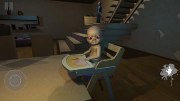 برنامه‌نما Scary Baby In Pink House 3D عکس از صفحه
