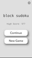 Block Sudoku poster