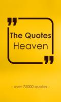 Daily Sayings Quote Of Heaven الملصق