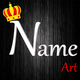 Name Art Wallpaper : Name Shadow And Story maker icône