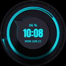 BlueCircle Watch Face for Wear OS APK