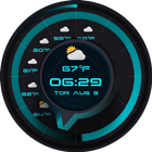 Icona Clock Widgets With Weather