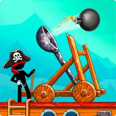 download Catapulta: Stickman Pirates APK