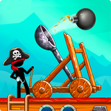 Das Katapult: Stickman Pirates Zeichen