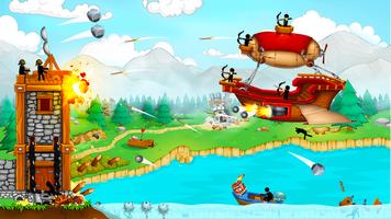 The Catapult: Stickman Pirates স্ক্রিনশট 1