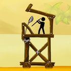 The Catapult - Stick man Throw أيقونة