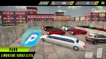 Park Limousine: Realistisch Limo Parken Simulator Plakat