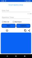 Text Repeater ảnh chụp màn hình 1