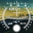 GPS Camera. Compass, Levels-icoon