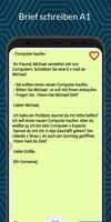 Brief schreiben A1 screenshot 3