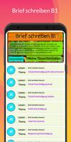 Brief schreiben B1 poster