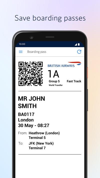 British Airways screenshot 2