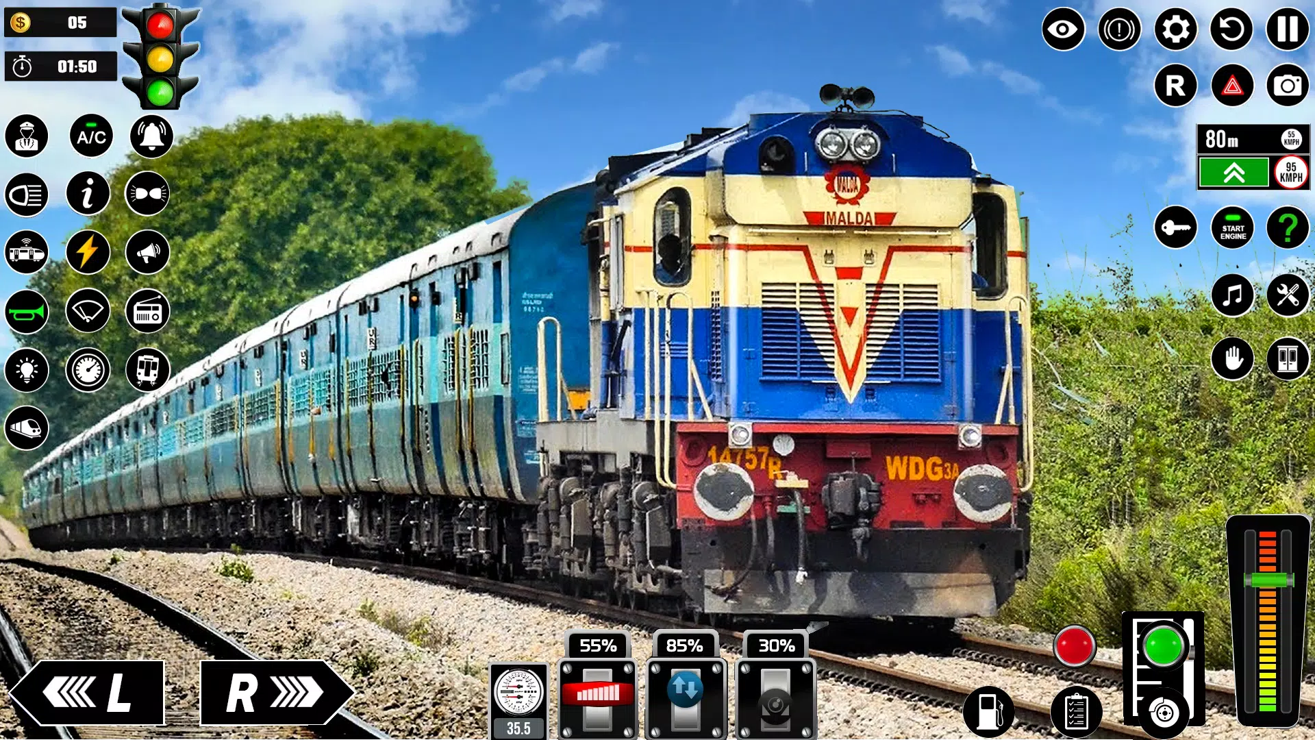 jogo de trem da cidade 3d trem 3.1.5 para Android Grátis