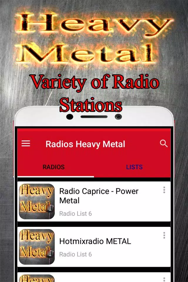 Descarga de APK de Emisoras de Radios de Heavy Metal Online Gratis para  Android