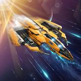 Spaceship Racing Galaxy 3D simgesi