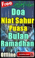 Bacaan Doa Niat Sahur Puasa Di Bulan Ramadhan Affiche