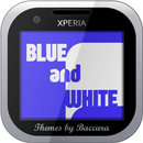XPERIA ™ Theme "Blue and White". APK