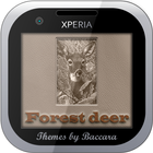 XPERIA™  Theme "Forest deer" biểu tượng