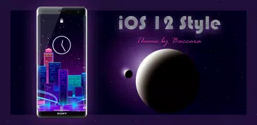 XPERIA Theme "iOS 12 Style"