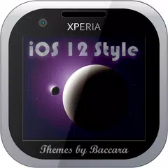 XPERIA Theme "iOS 12 Style" APK download