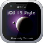 XPERIA Theme "iOS 12 Style" アイコン