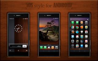 XPERIA™ Theme "iOS style for ANDROID" 포스터