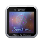 XPERIA™ Theme "SPECTRUM" アイコン