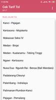 Cek Tarif Tol 截圖 2