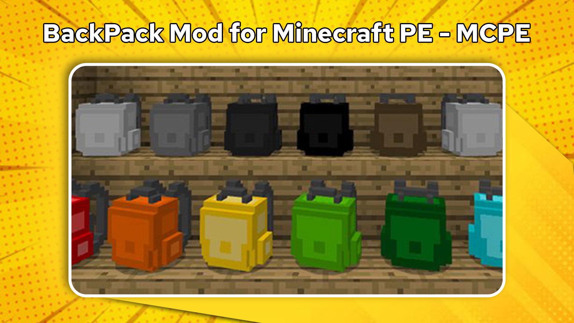 Battery mod pack. Backpack Mod. Randomizer Mod Pack..