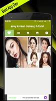 easy korean makeup tutorial capture d'écran 2