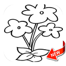Learn To Draw Flower + Video Tutorial APK