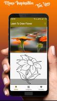 Learn To Draw Flower capture d'écran 1