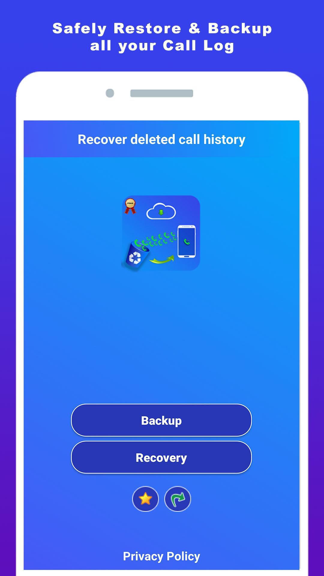 recover deleted call history backup